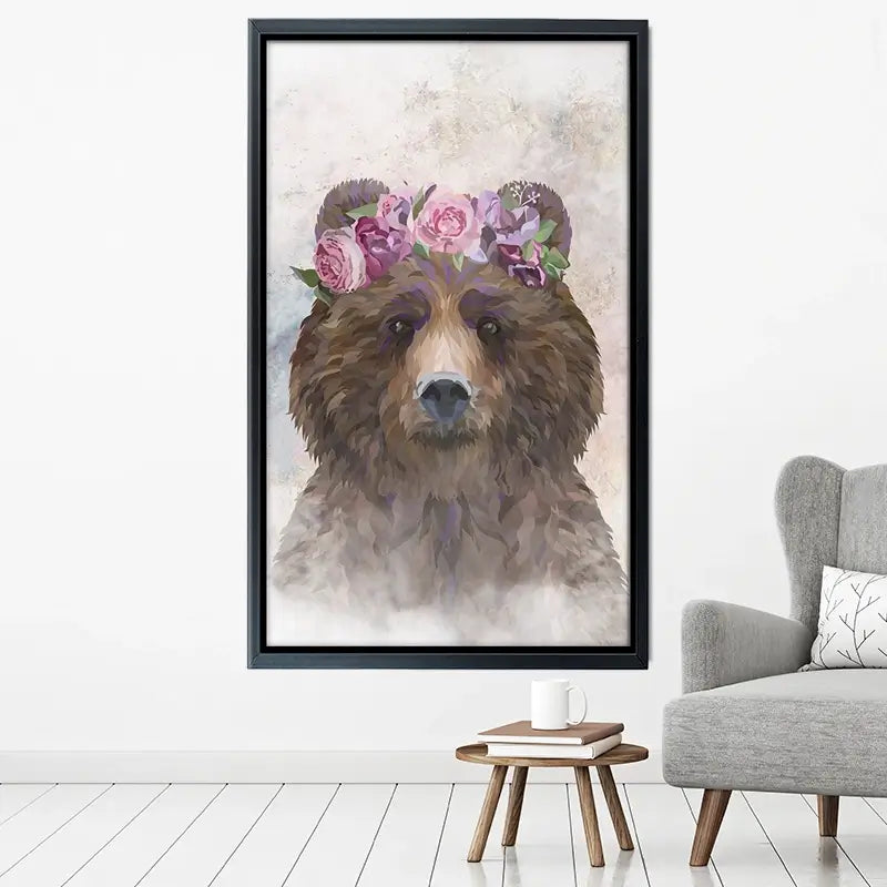 Bear Haze Canvas Print