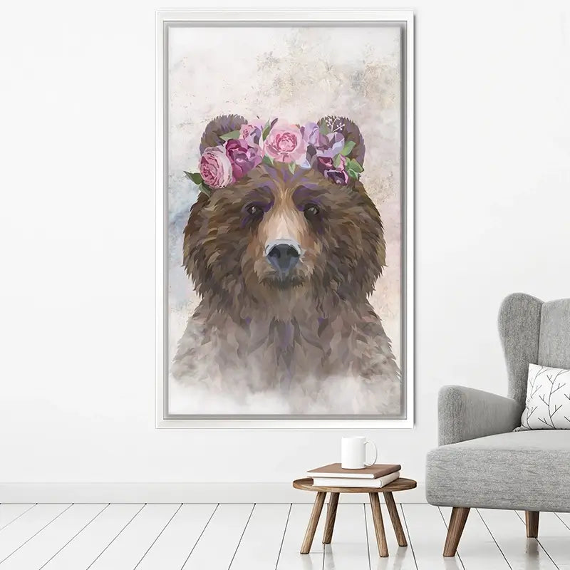 Bear Haze Canvas Print