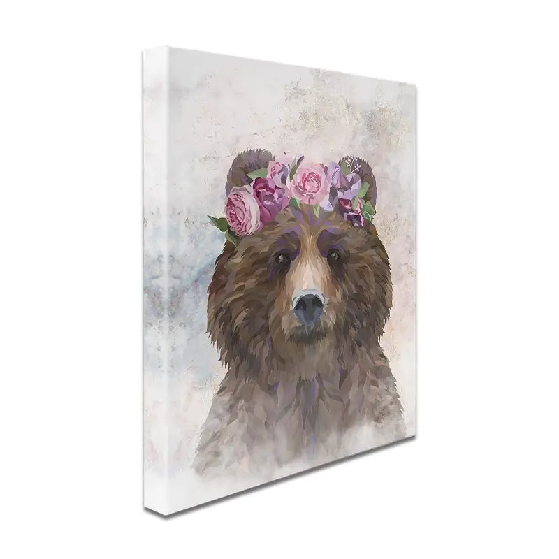 Bear Haze Canvas Print