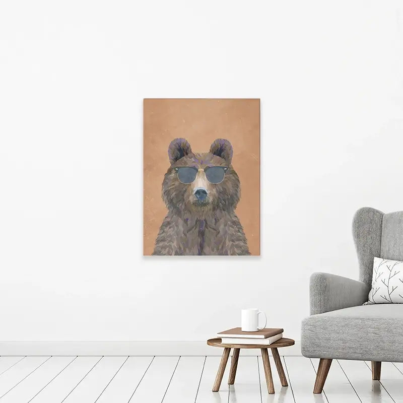 Beary Nice To Meet You Canvas Print