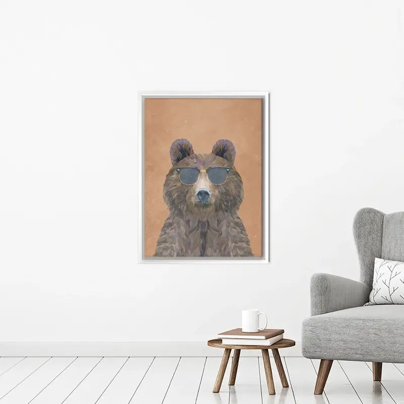 Beary Nice To Meet You Canvas Print