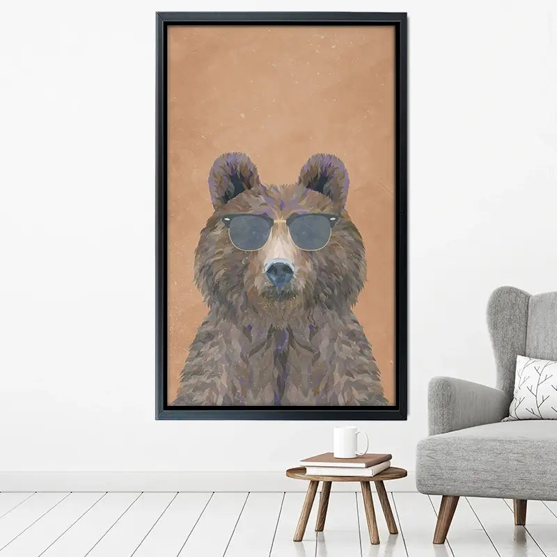 Beary Nice To Meet You Canvas Print