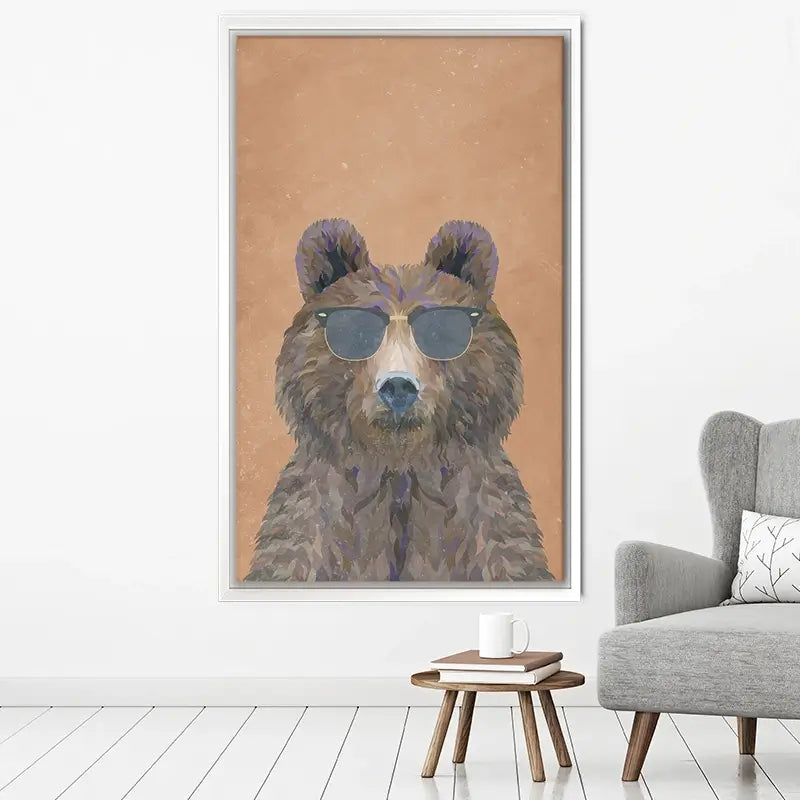 Beary Nice To Meet You Canvas Print