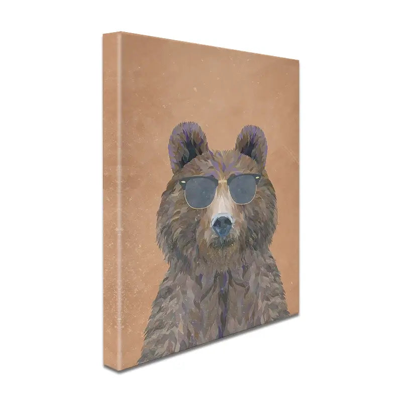 Beary Nice To Meet You Canvas Print