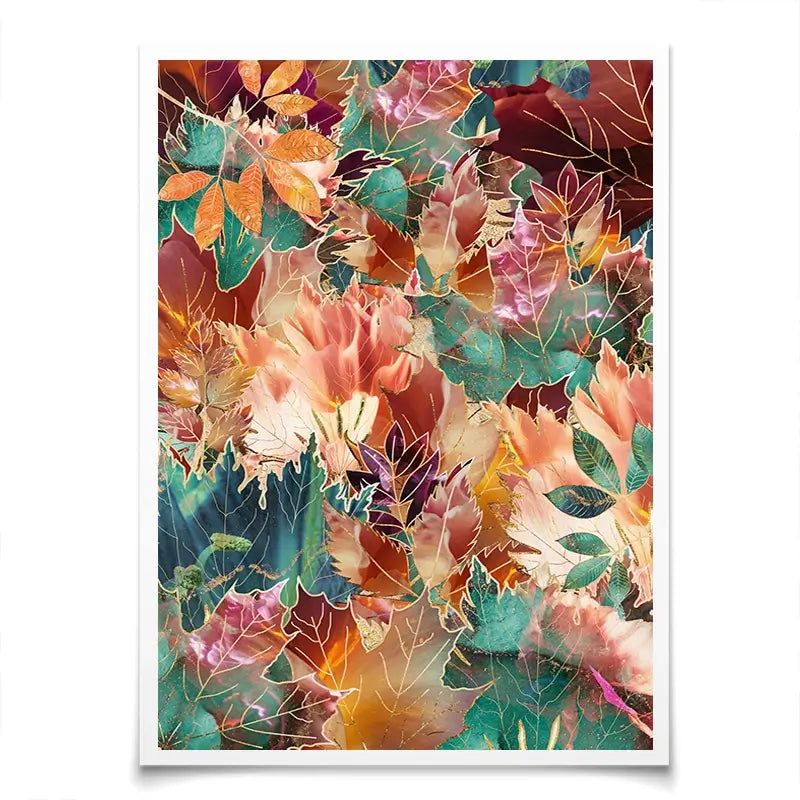 Beautiful Autumn Leaves Art Print