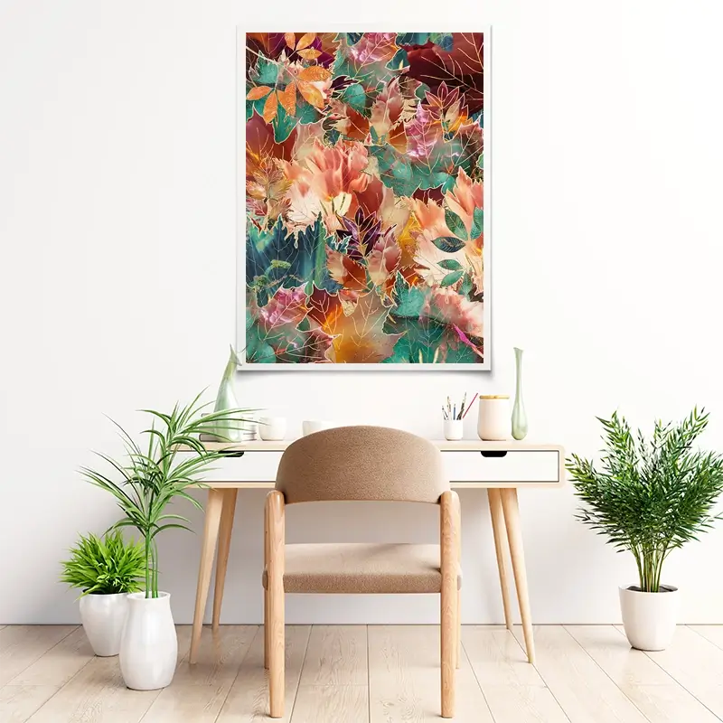 Beautiful Autumn Leaves Art Print