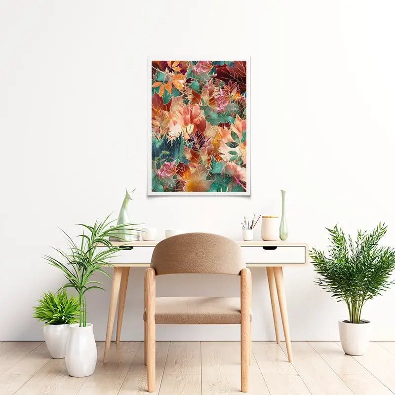 Beautiful Autumn Leaves Art Print