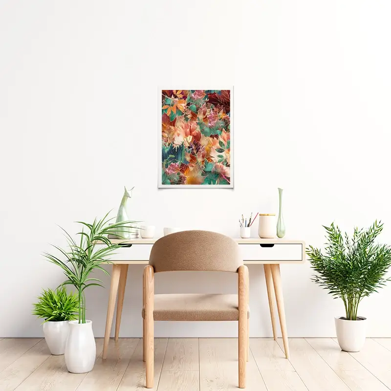 Beautiful Autumn Leaves Art Print