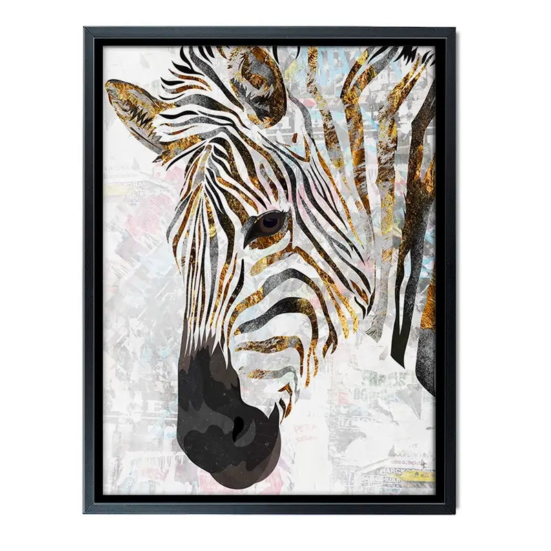 Beautiful Zebra Canvas Print