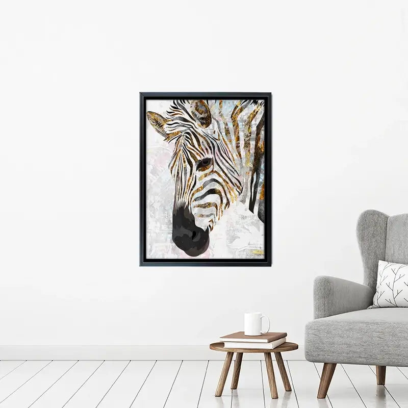 Beautiful Zebra Canvas Print