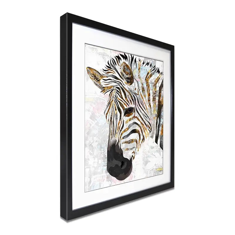 Beautiful Zebra Framed Art Print