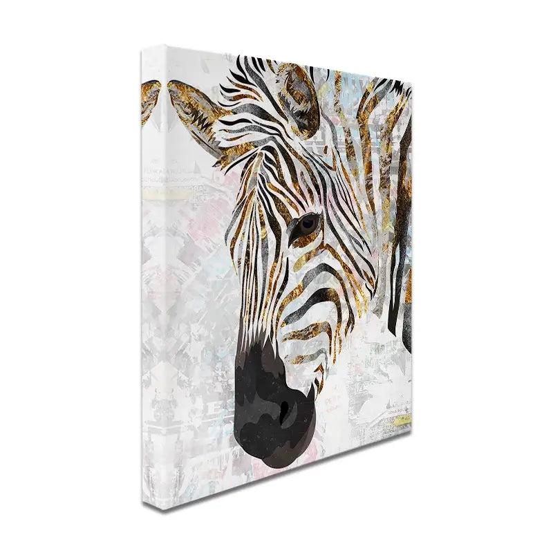 Beautiful Zebra Canvas Print