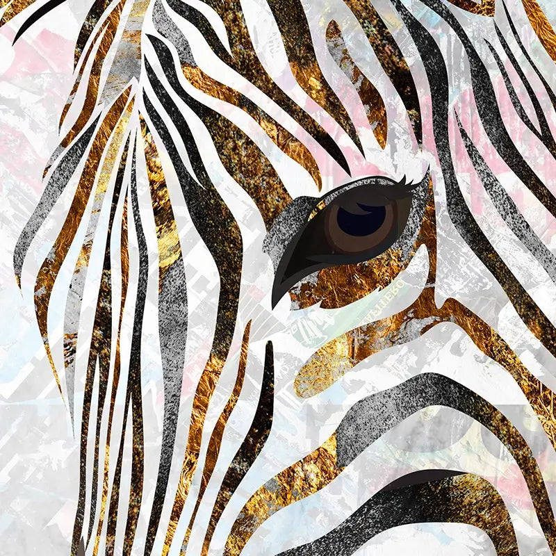 Beautiful Zebra Canvas Print