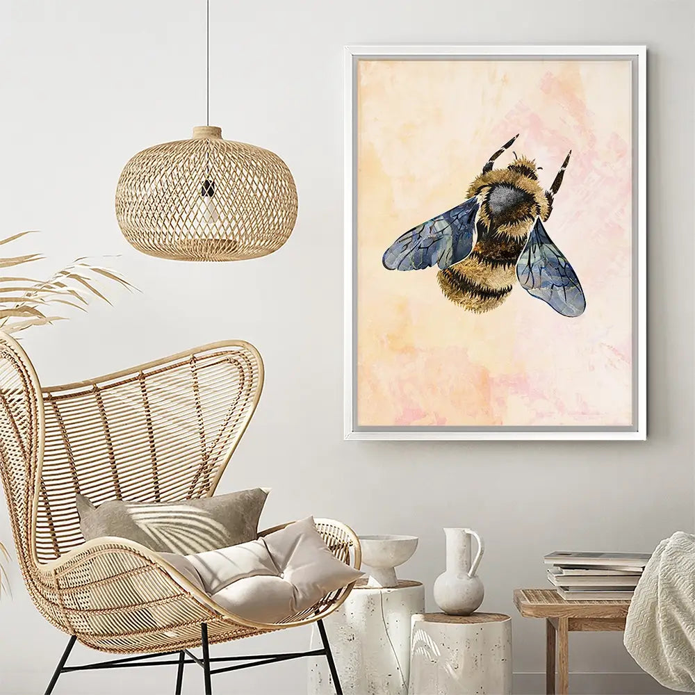 Bee-autiful Canvas Print