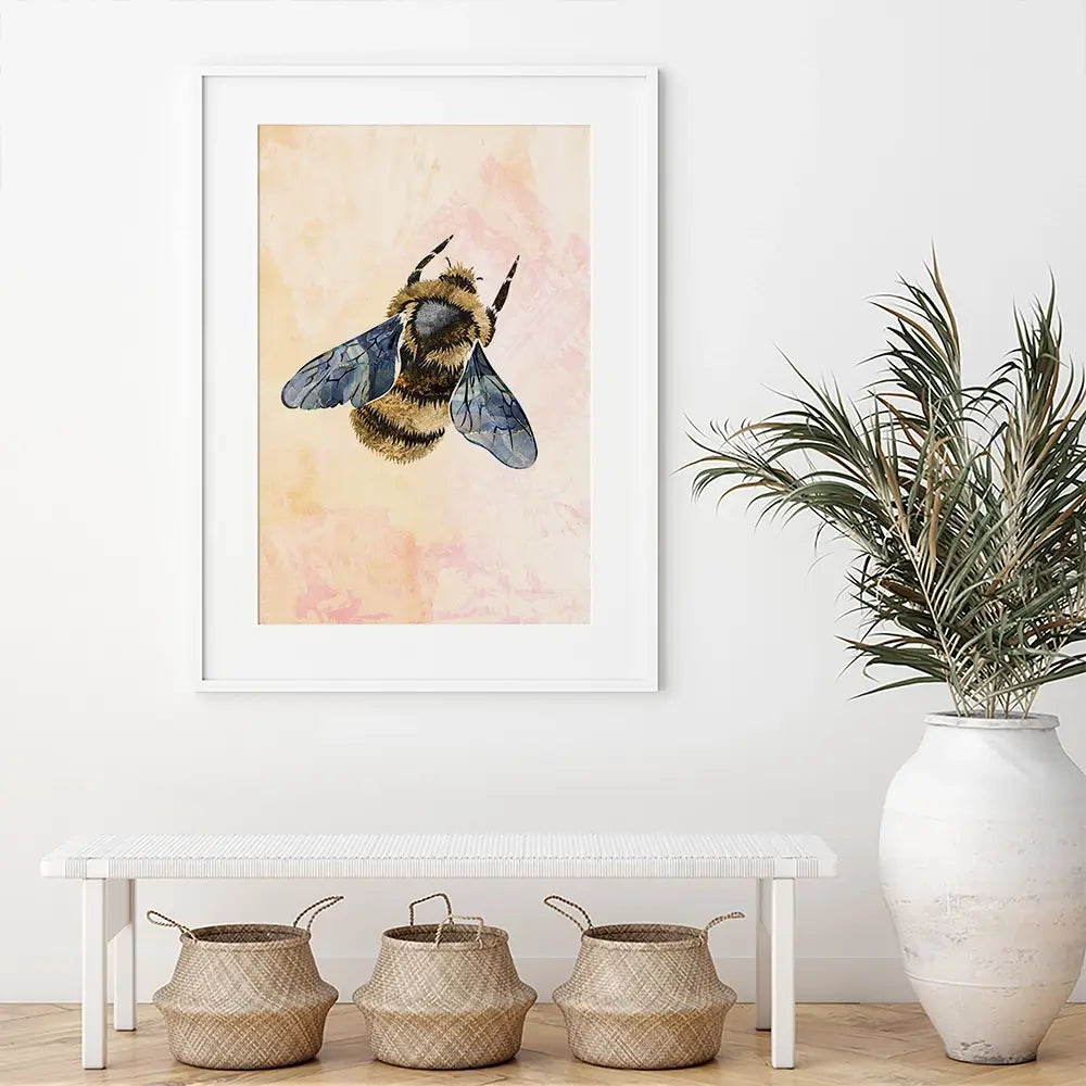 Bee-autiful Framed Art Print