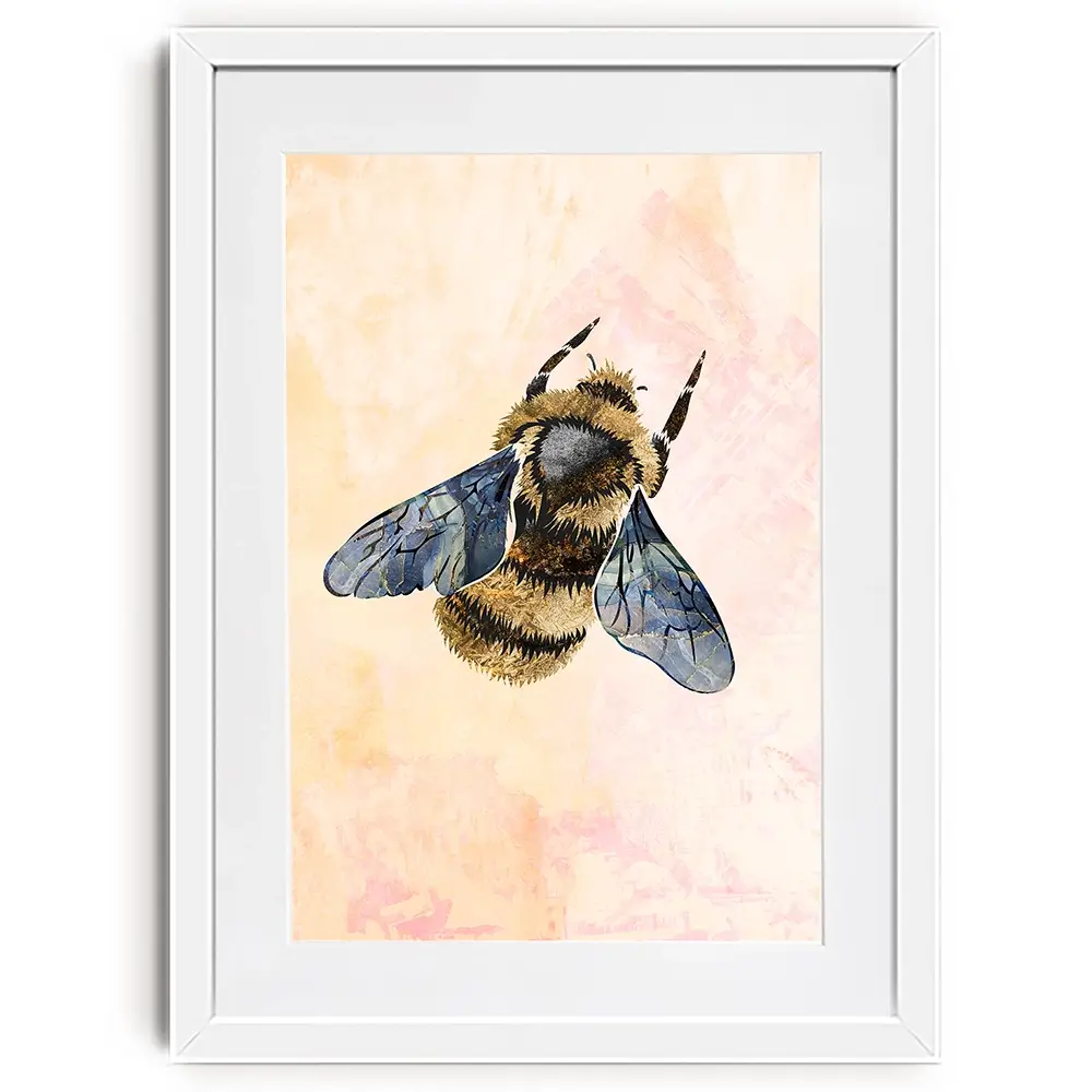 Bee-autiful Framed Art Print