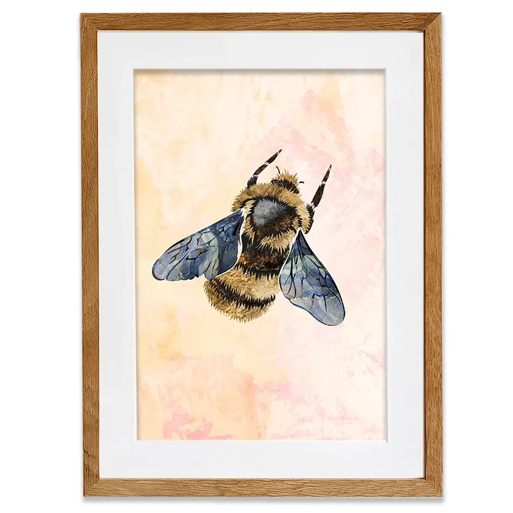 Bee-autiful Framed Art Print