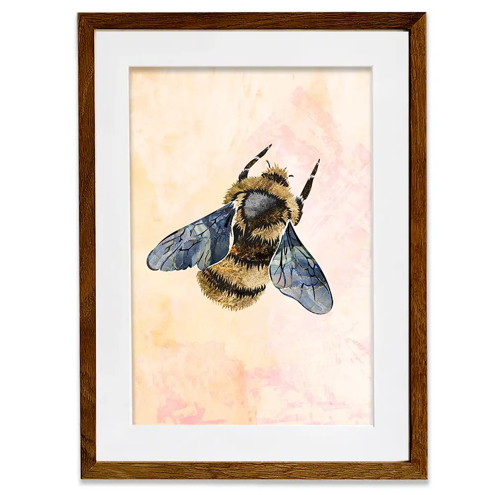 Bee-autiful Framed Art Print