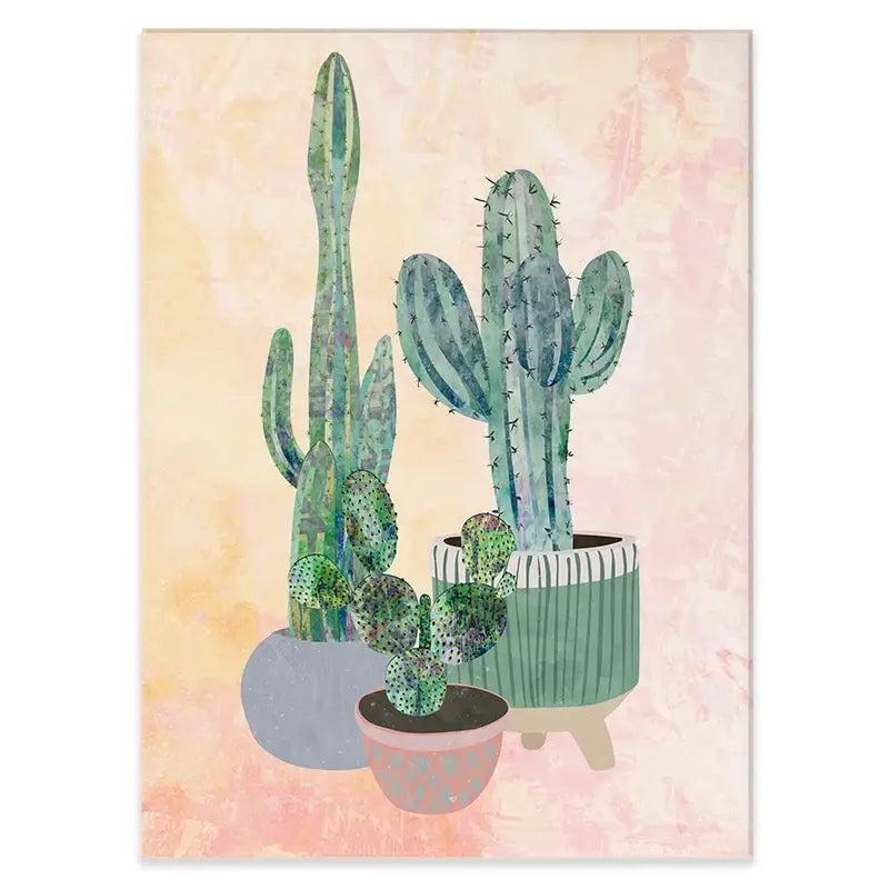 Cacti Canvas Print