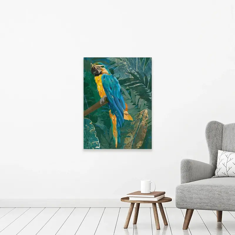 Macaw Canvas Print