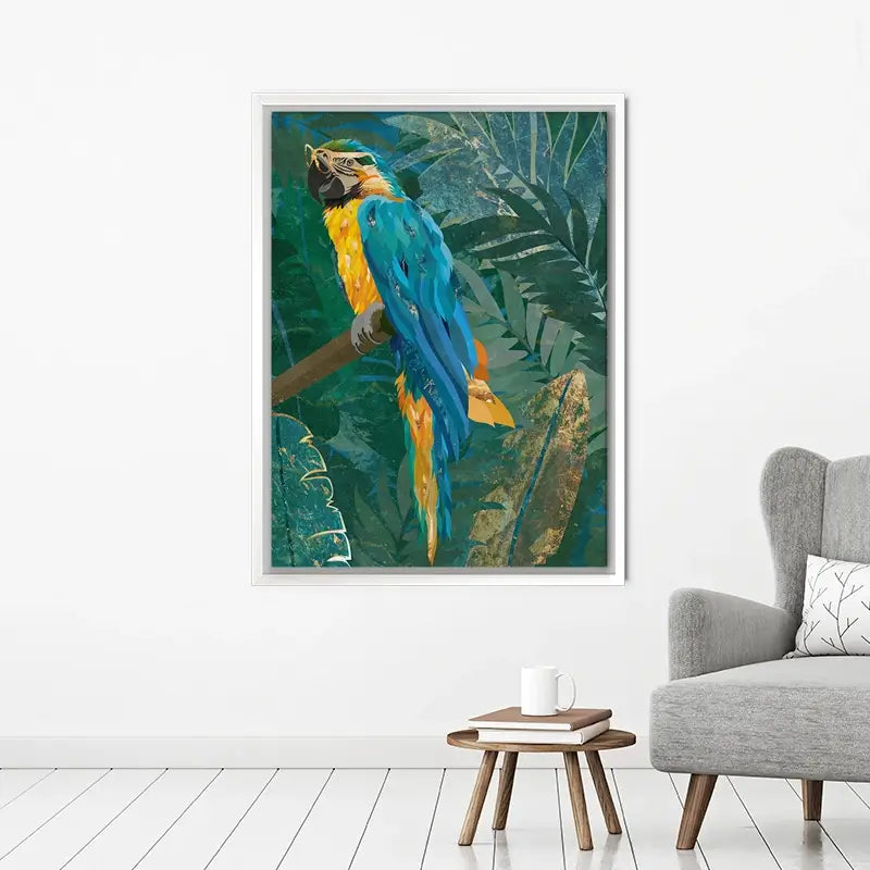 Macaw Canvas Print