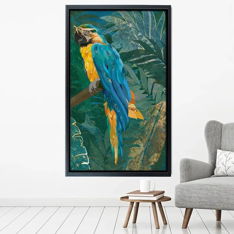 Macaw Canvas Print