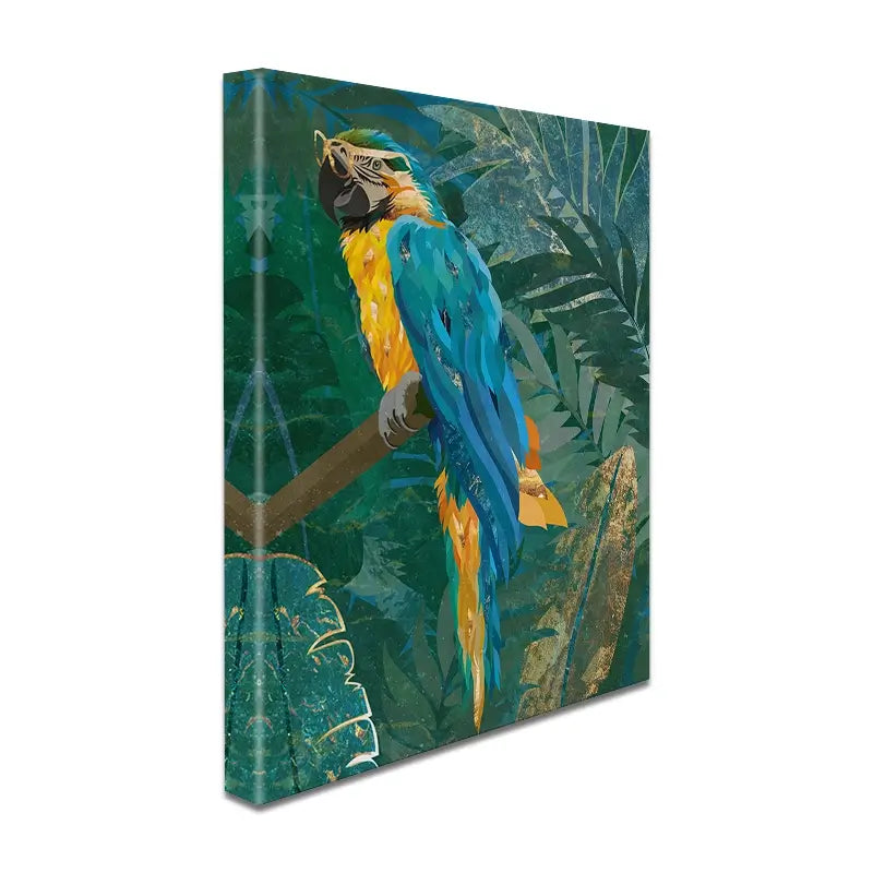 Macaw Canvas Print