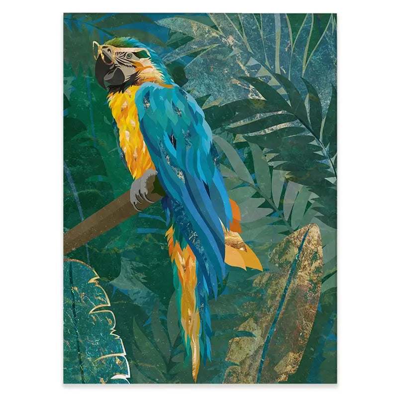 Macaw Canvas Print