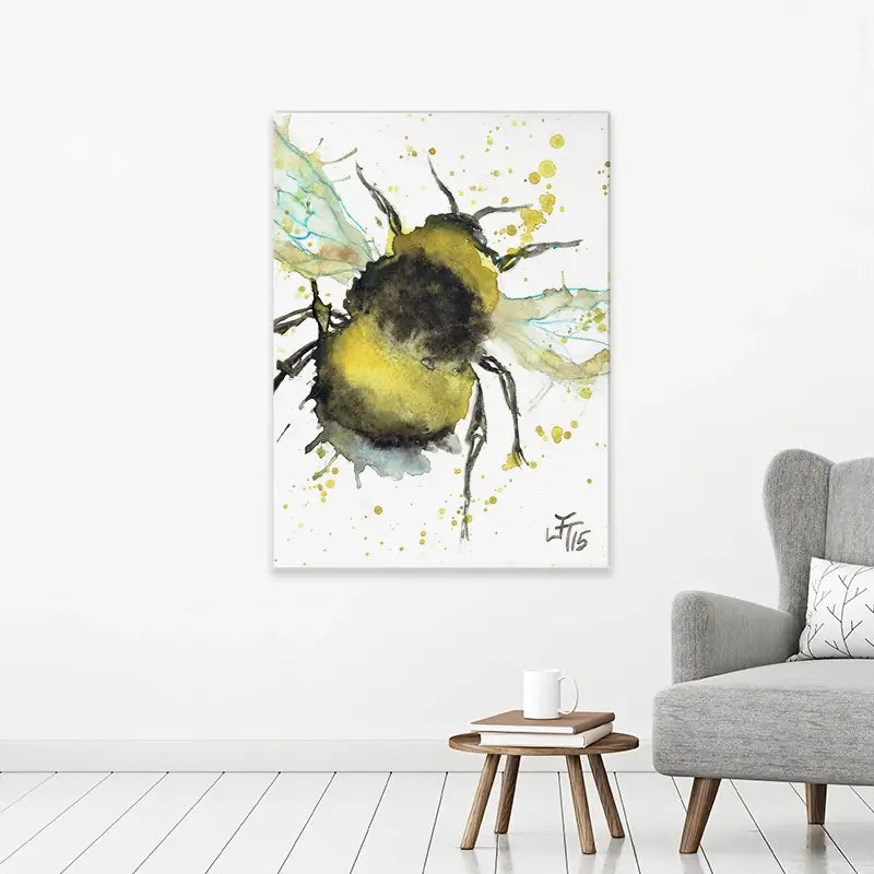 Bumblebee Canvas Print