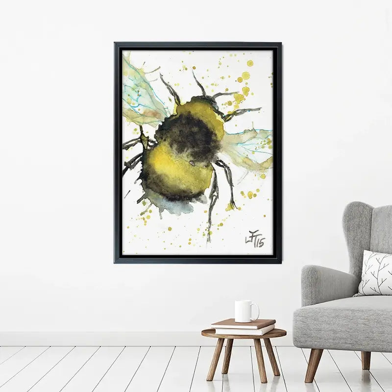 Bumblebee Canvas Print