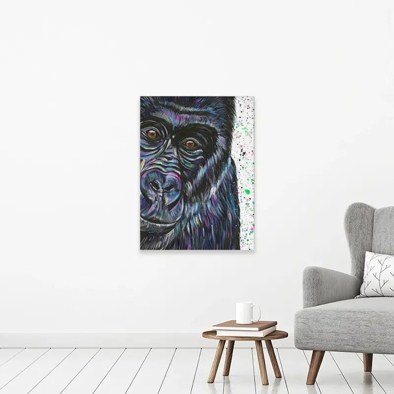 Daryl The Silverback Canvas Print