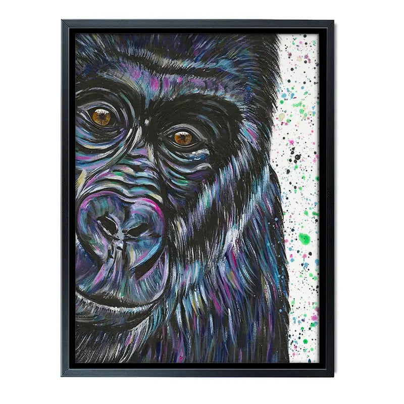 Daryl The Silverback Canvas Print