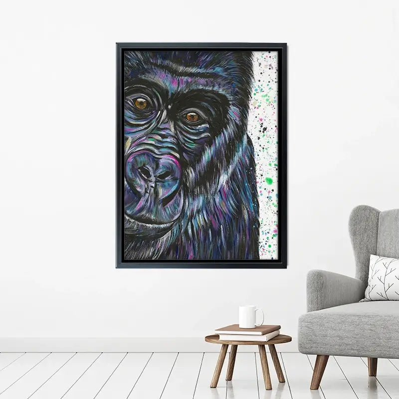 Daryl The Silverback Canvas Print