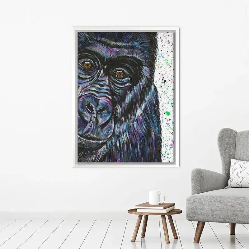 Daryl The Silverback Canvas Print