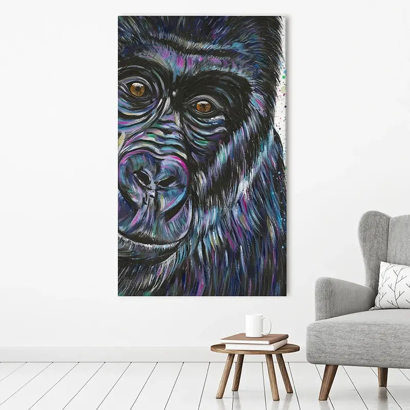 Daryl The Silverback Canvas Print