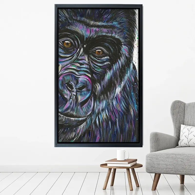 Daryl The Silverback Canvas Print