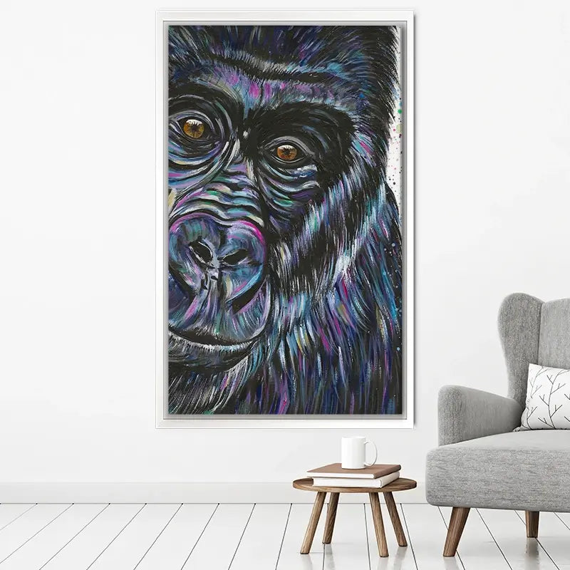 Daryl The Silverback Canvas Print