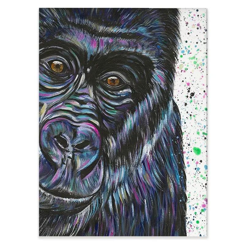 Daryl The Silverback Canvas Print