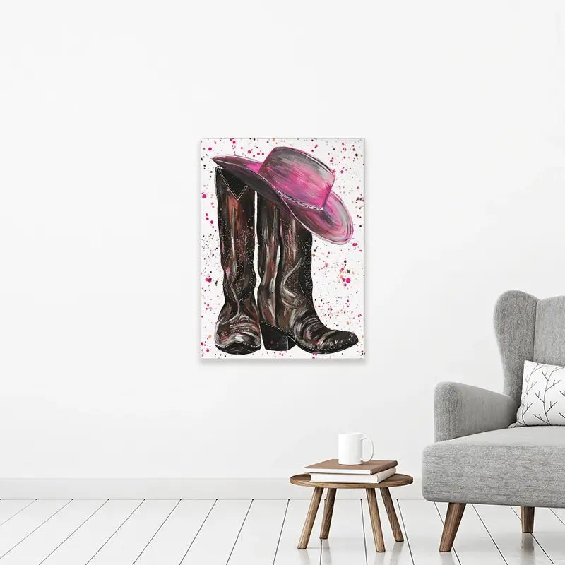 Cowgirl Canvas Print