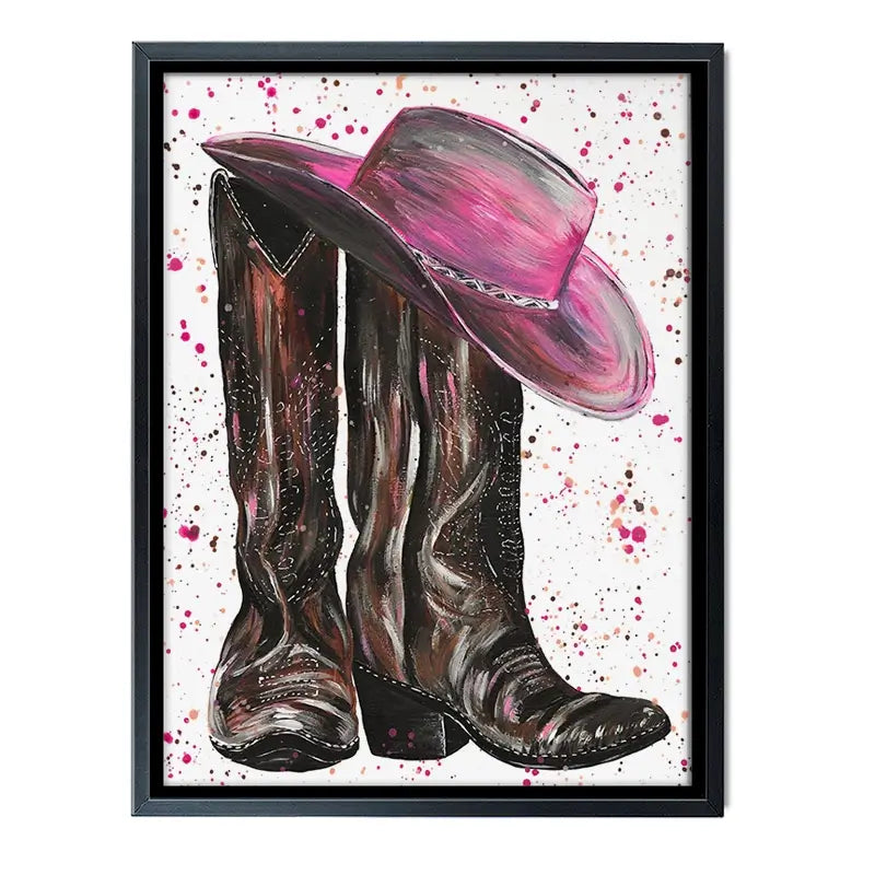 Cowgirl Canvas Print