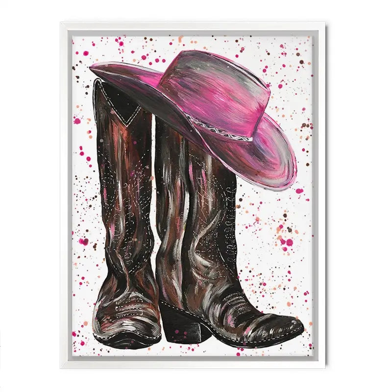 Cowgirl Canvas Print