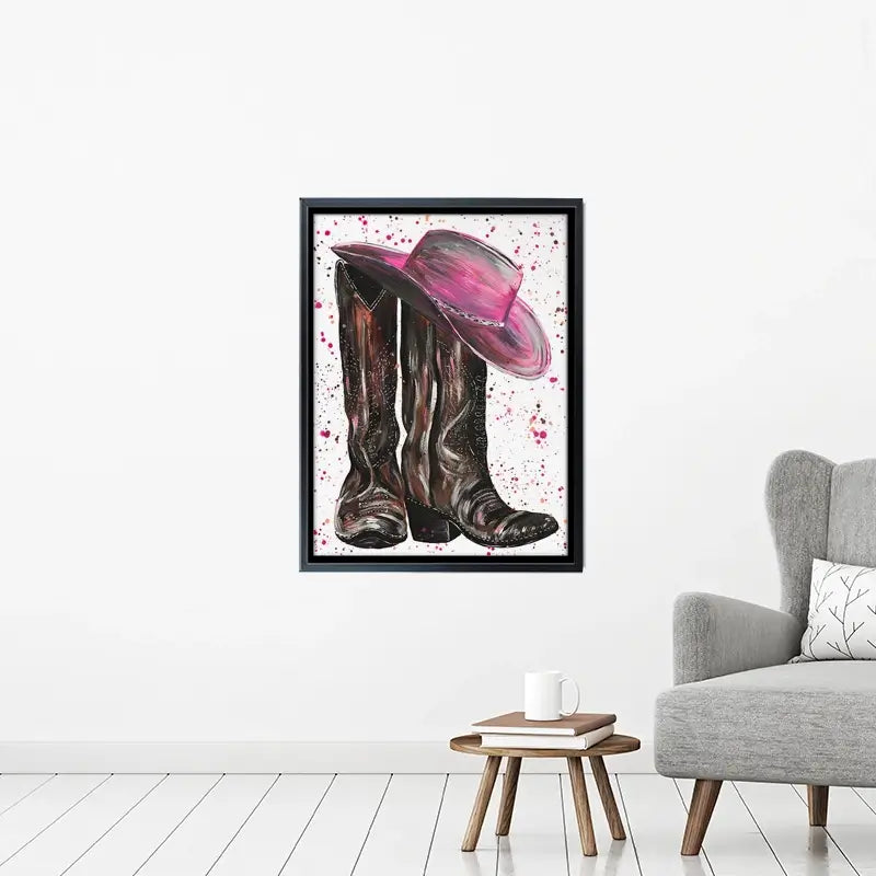 Cowgirl Canvas Print