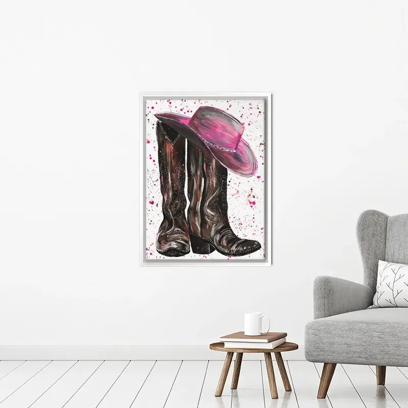 Cowgirl Canvas Print