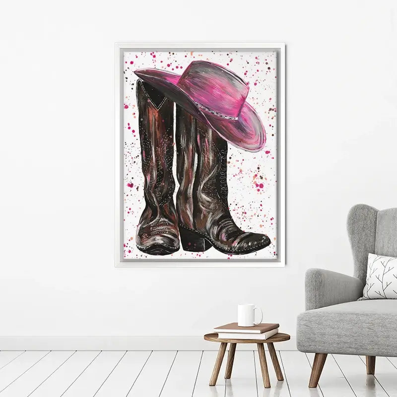 Cowgirl Canvas Print