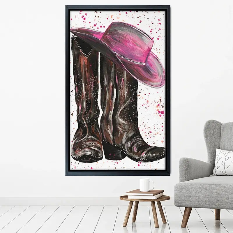 Cowgirl Canvas Print