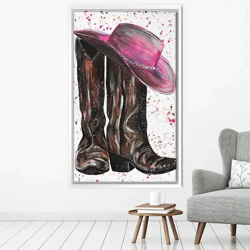 Cowgirl Canvas Print