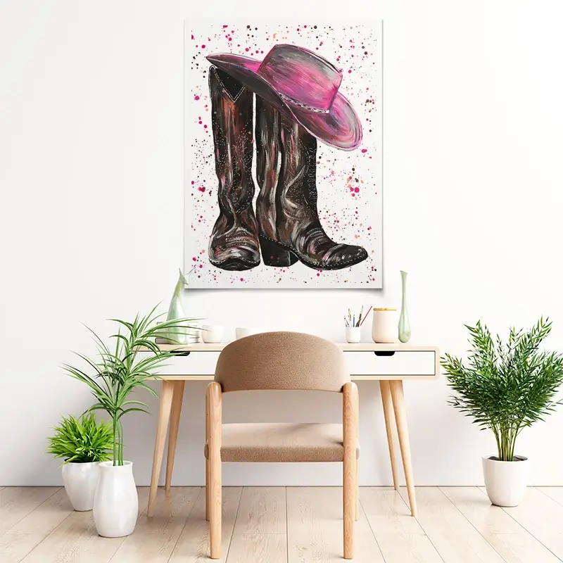 Cowgirl Art Print