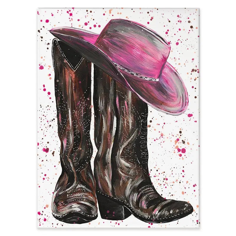 Cowgirl Canvas Print