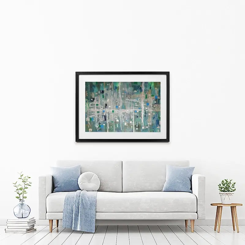 Vert Framed Art Print