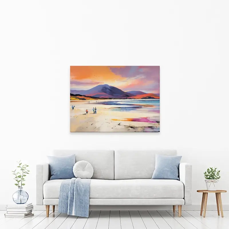 Beach Stroll Canvas Print